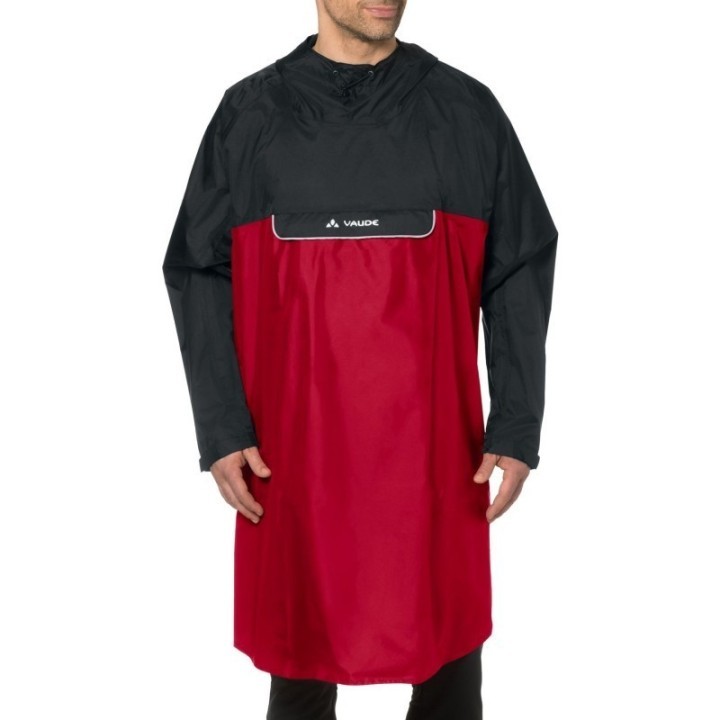 Poncho de Pluie VAUDE Valero - [Rouge]