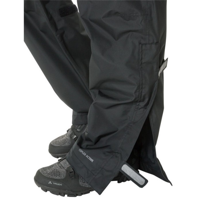 Pantalon Femme de pluie VAUDE Fluid - [Noir]