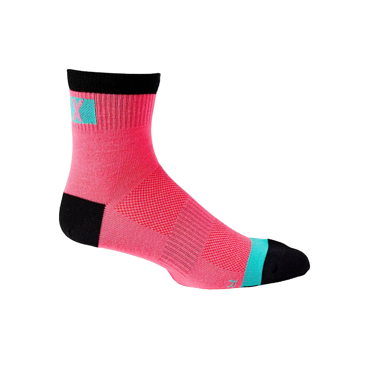 chaussette fox 4\" FLEXAIR MERINO SOCKS S/M pink