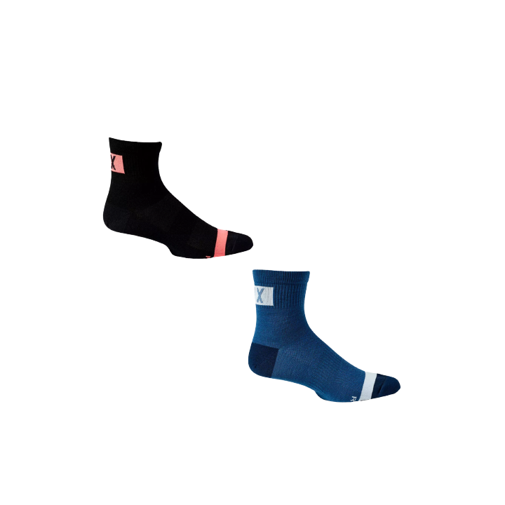 Chausette  Fox  4\" FLEXAIR MERINO SOCKSMATTE blue S/M