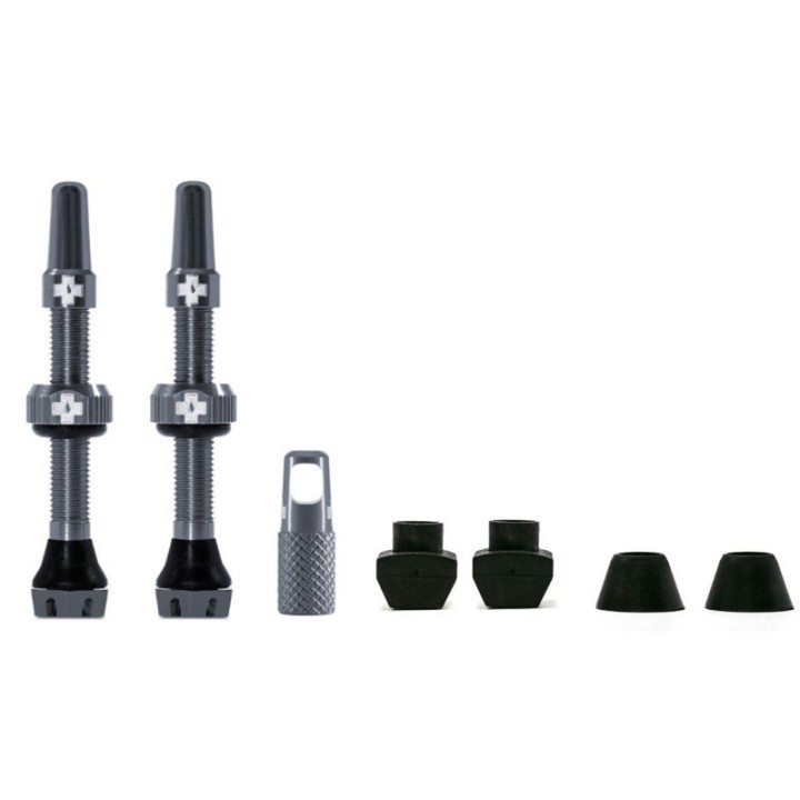 kit valve tubeless MUC-OFF V2 (paire) 44mm - Noir