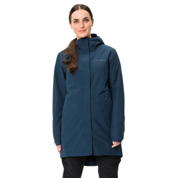 Parka Doublée Femme VAUDE Cyclist II Dark Sea
