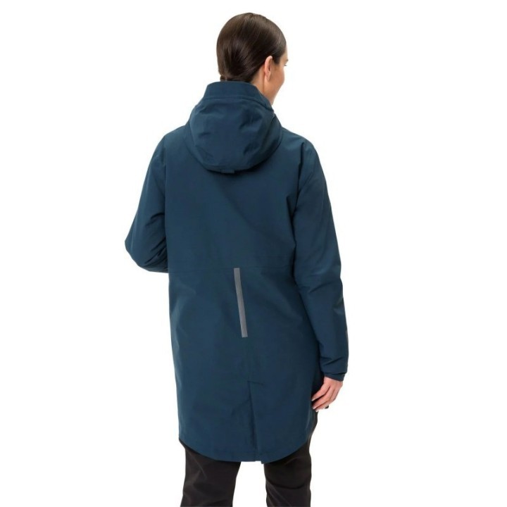 Parka Doublée Femme VAUDE Cyclist II Dark Sea