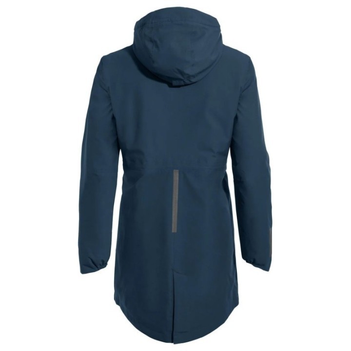 Parka Doublée Femme VAUDE Cyclist II Dark Sea