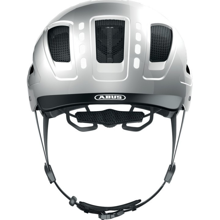 Casque ABUS Hyban 2.0 LED Signal - Gris