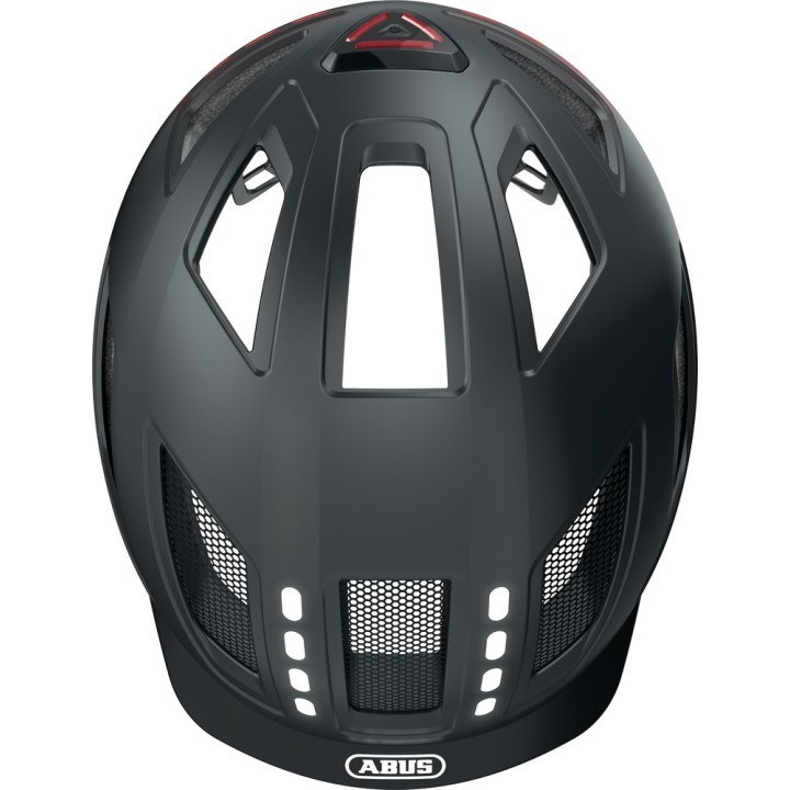 Casque ABUS Hyban 2.0 LED Signal - Gris