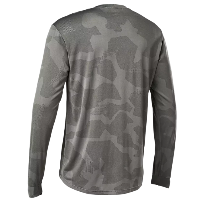 Maillot Homme à Manches Longues FOX Ranger Trudri - Gris