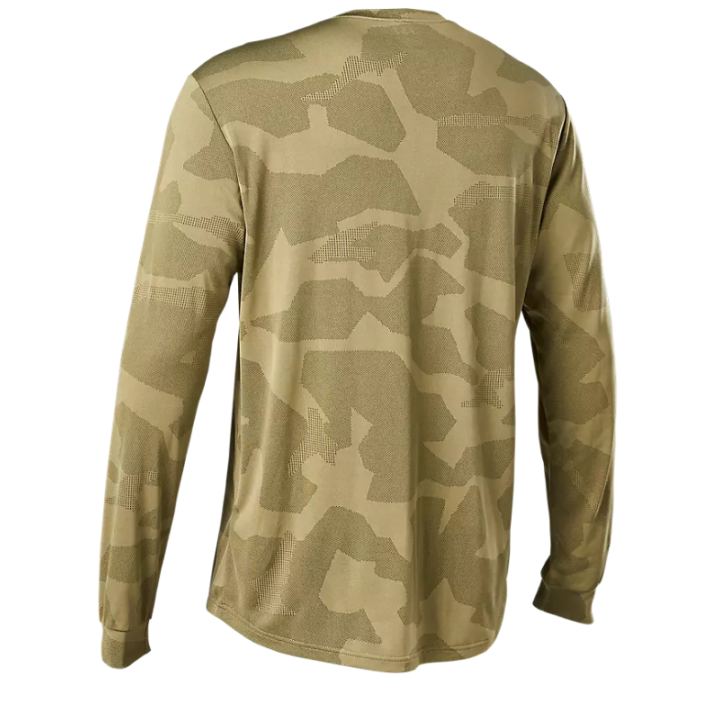 Maillot Homme à Manches Longues FOX Ranger Trudri - Gris