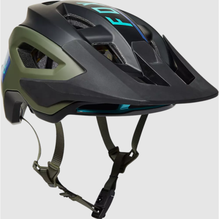 Casque FOX speedframe PRO Blocked - Marron