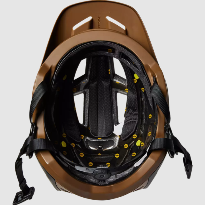 Casque FOX speedframe PRO Blocked - Marron