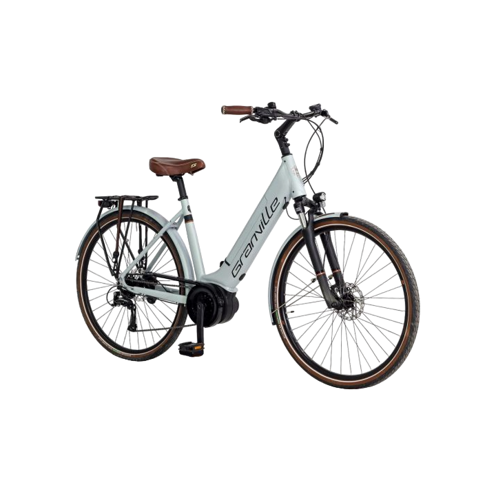 Vélo E-Excellence-34 plus WAVE 400Wh - 28\" Cadre Col de Cygne Couleur Gris Taille 45