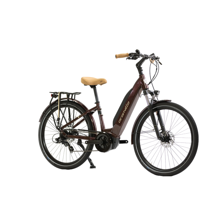 Vélo E-Absolute 35 Plus 500Wh 28\" Cadre Col de Cygne Couleur Bleu Taille 50 L