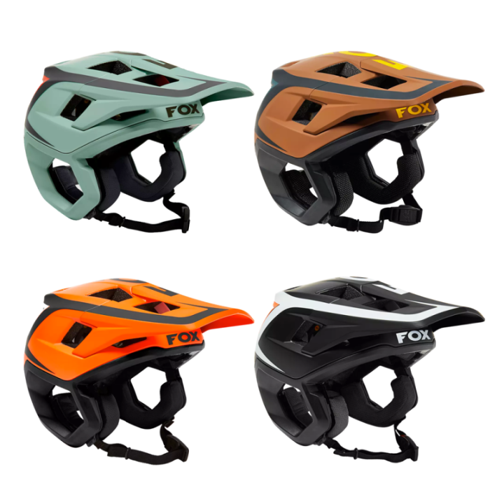 CASQUE FOX DROPFRAME PRO DVIDE MIPS Technology - Marron