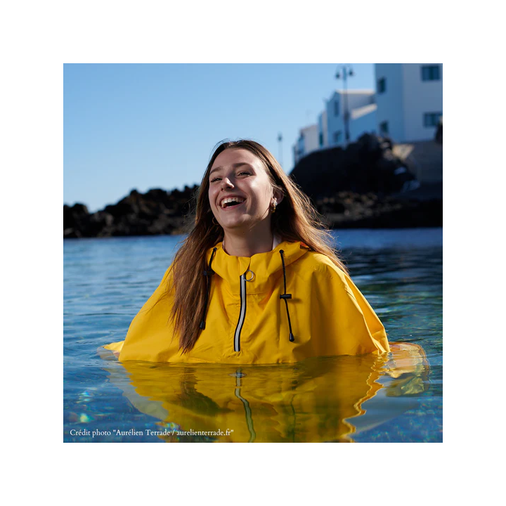 Cape de pluie Vélo Breton POLYESTER 100% RECYCLÉ