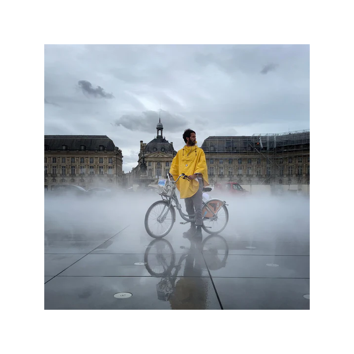 Cape de pluie Vélo Breton POLYESTER 100% RECYCLÉ