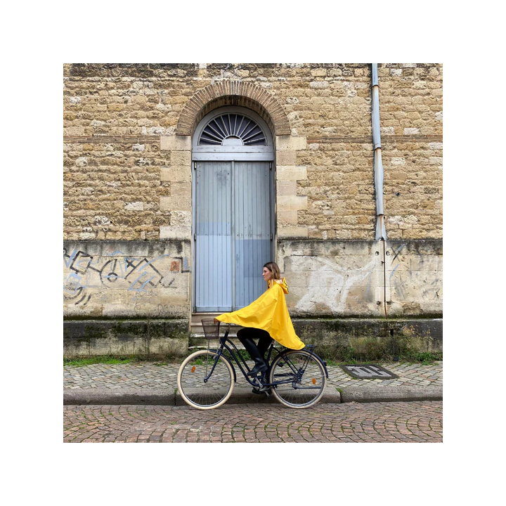 Cape de pluie Vélo Breton POLYESTER 100% RECYCLÉ