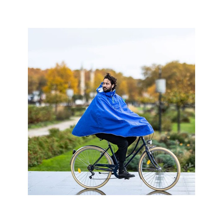Cape de pluie Vélo Cap Comorin POLYESTER 100% RECYCLÉ