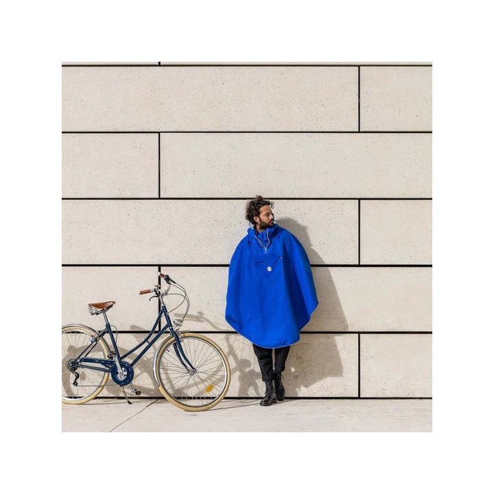 Cape de pluie Vélo Cap Comorin POLYESTER 100% RECYCLÉ
