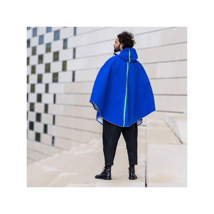 Cape de pluie Vélo Cap Comorin POLYESTER 100% RECYCLÉ