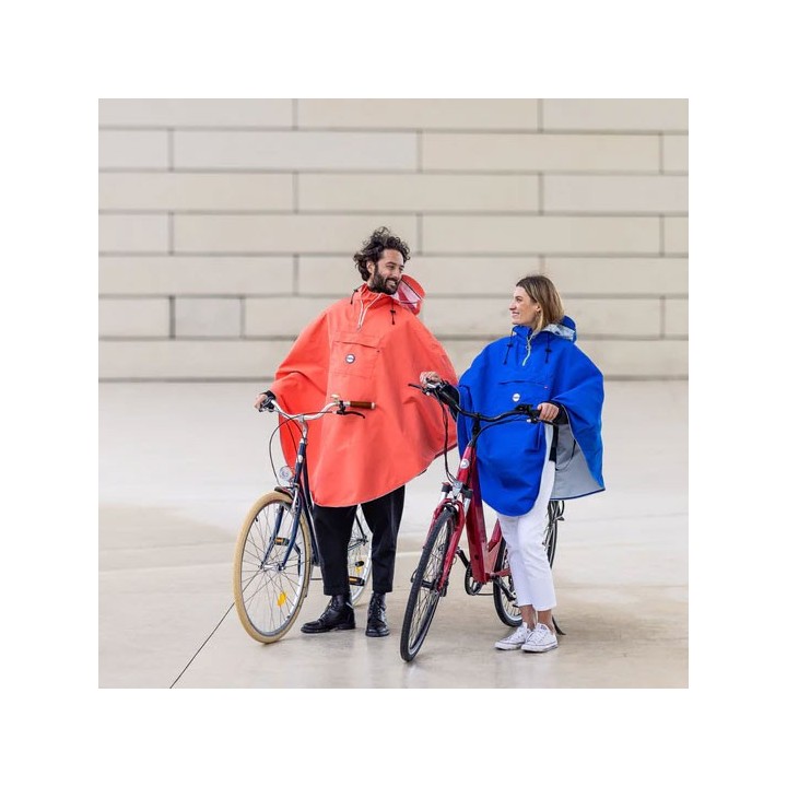 Cape de pluie Vélo Cap Comorin POLYESTER 100% RECYCLÉ