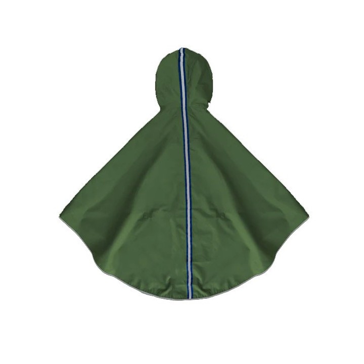 Cape de pluie Vélo Cap Vert POLYESTER 100% RECYCLÉ