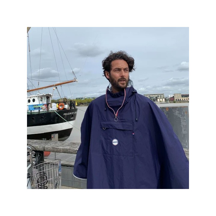 Cape de pluie Vélo Cap Ferret POLYESTER 100% RECYCLÉ