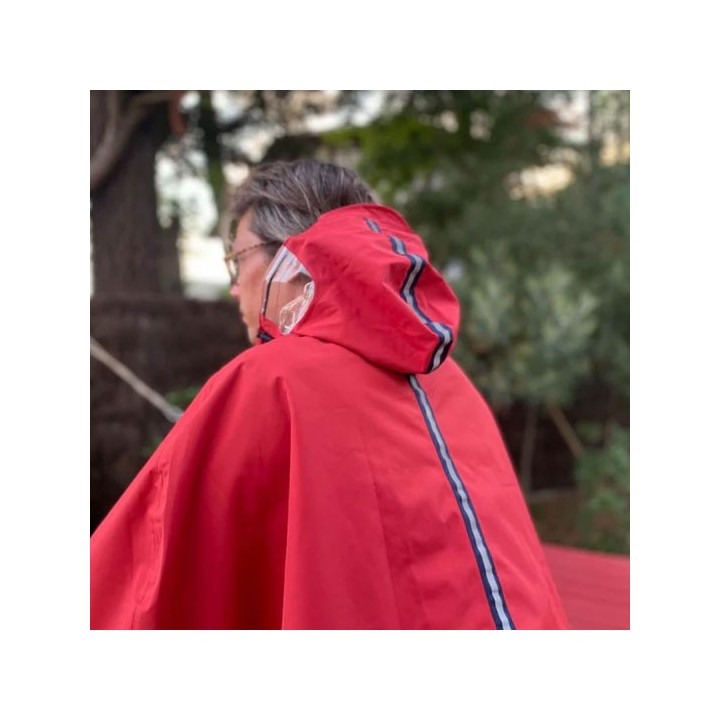 Cape de pluie Vélo Cap Horn POLYESTER 100% RECYCLÉ