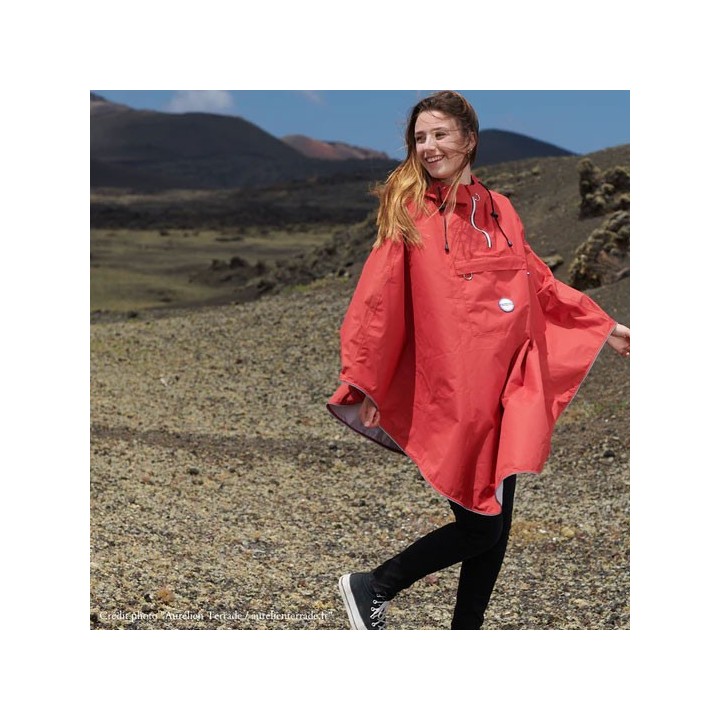 Cape de pluie Vélo Cap Horn POLYESTER 100% RECYCLÉ