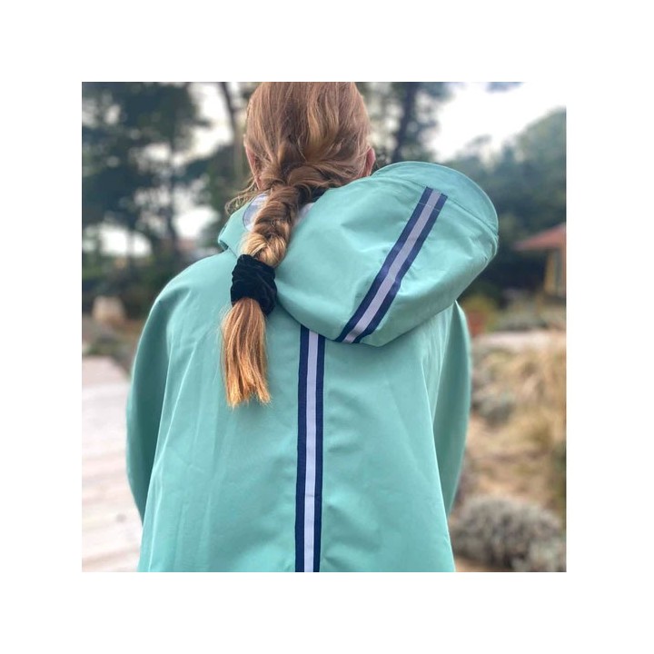 Cape de pluie Vélo Cap Lizard POLYESTER 100% RECYCLÉ