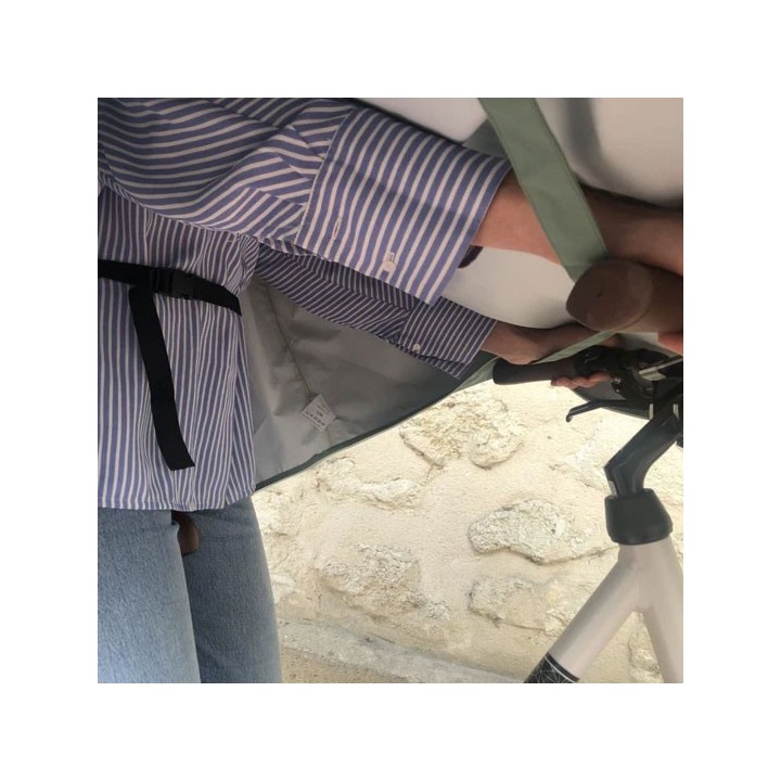 Cape de pluie Vélo Cap Lizard POLYESTER 100% RECYCLÉ