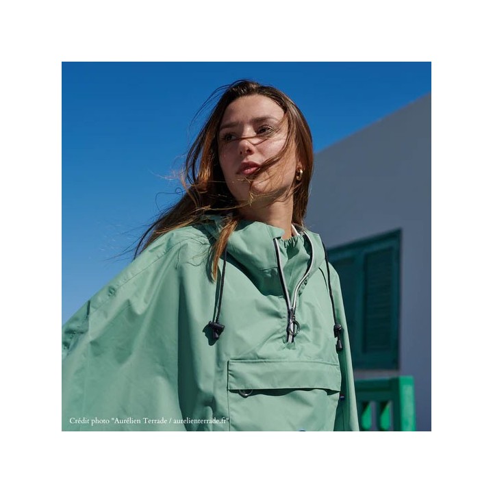 Cape de pluie Vélo Cap Lizard POLYESTER 100% RECYCLÉ