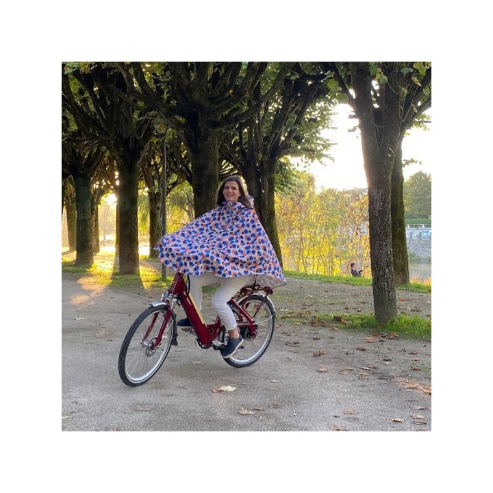 Cape de pluie Vélo Cap Canaveral POLYESTER 100% RECYCLÉ