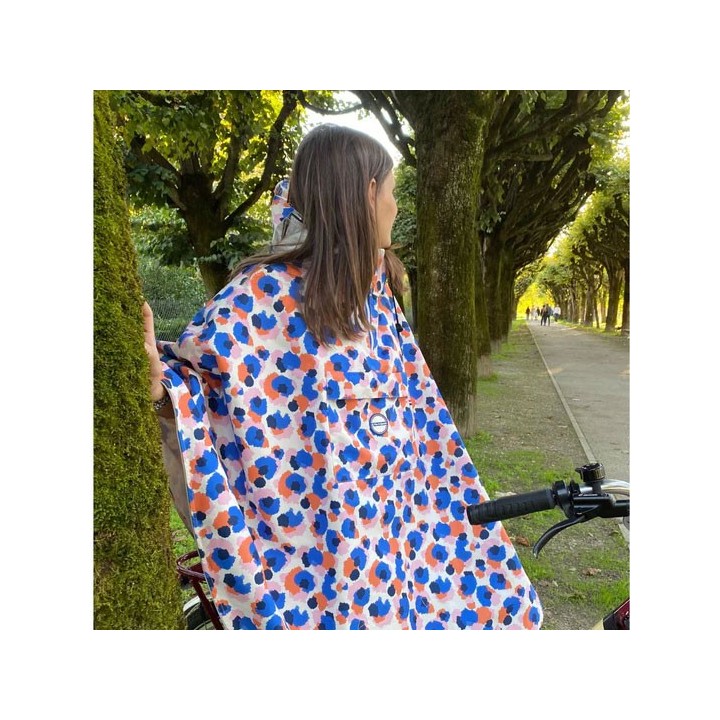 Cape de pluie Vélo Cap Canaveral POLYESTER 100% RECYCLÉ