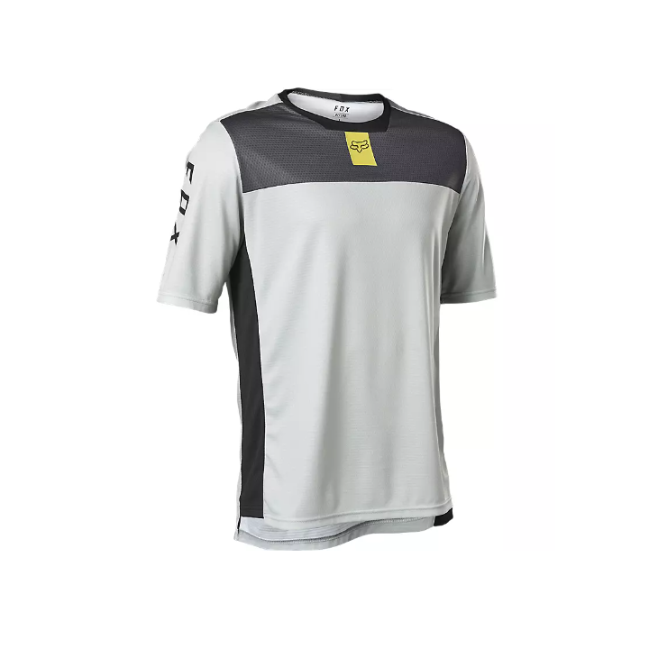 maillot a manches courtes defend fox - bleu taille medium