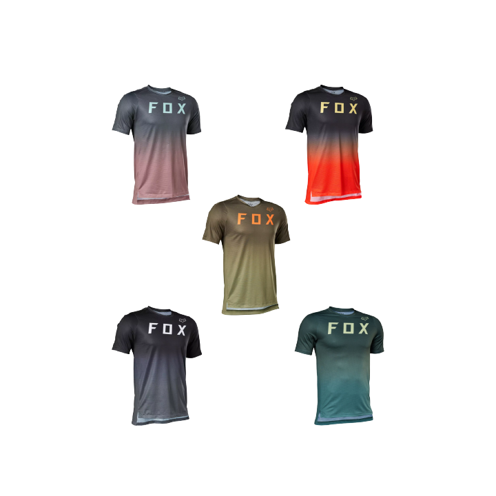 maillot fox flexair SS jersey black XXL