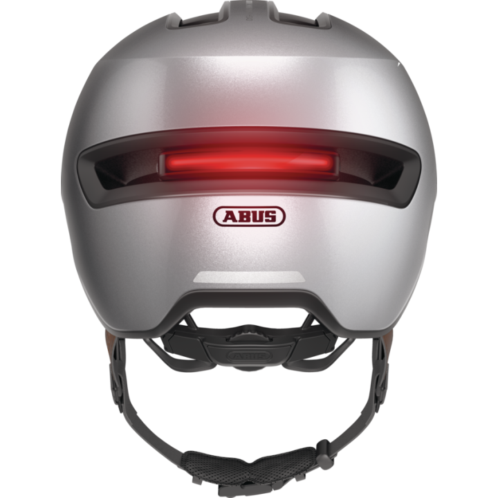 Casque Abus Hud-Y Gleam Silver