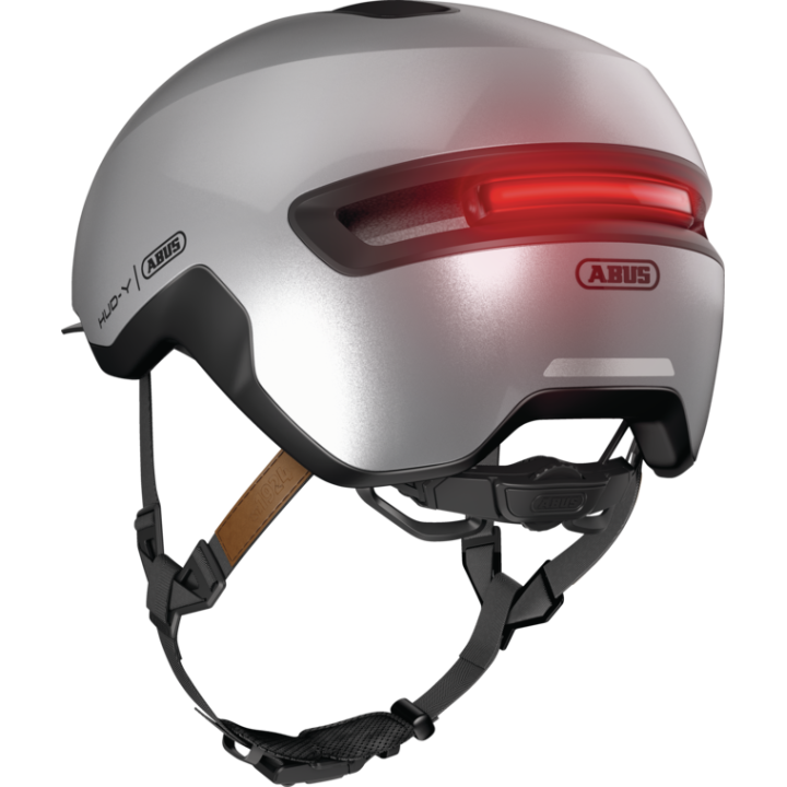 Casque Abus Hud-Y Gleam Silver