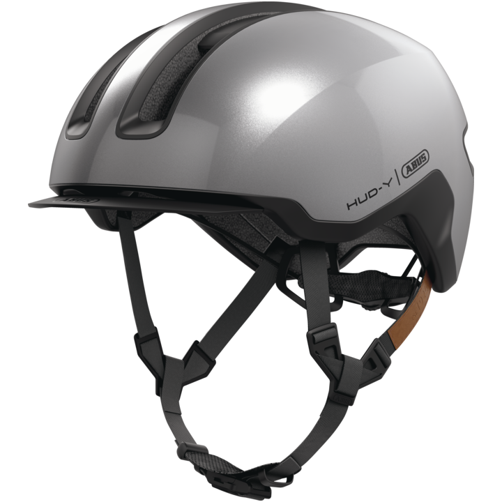 Casque Abus Hud-Y Gleam Silver