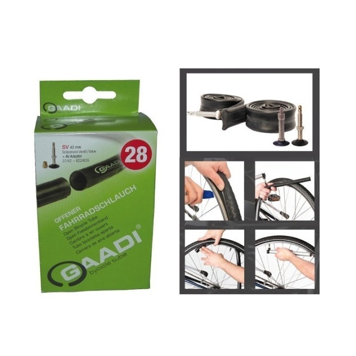 Chambre Linéaire GAADI 700x38/45 (40/47-622) Schrader 40mm