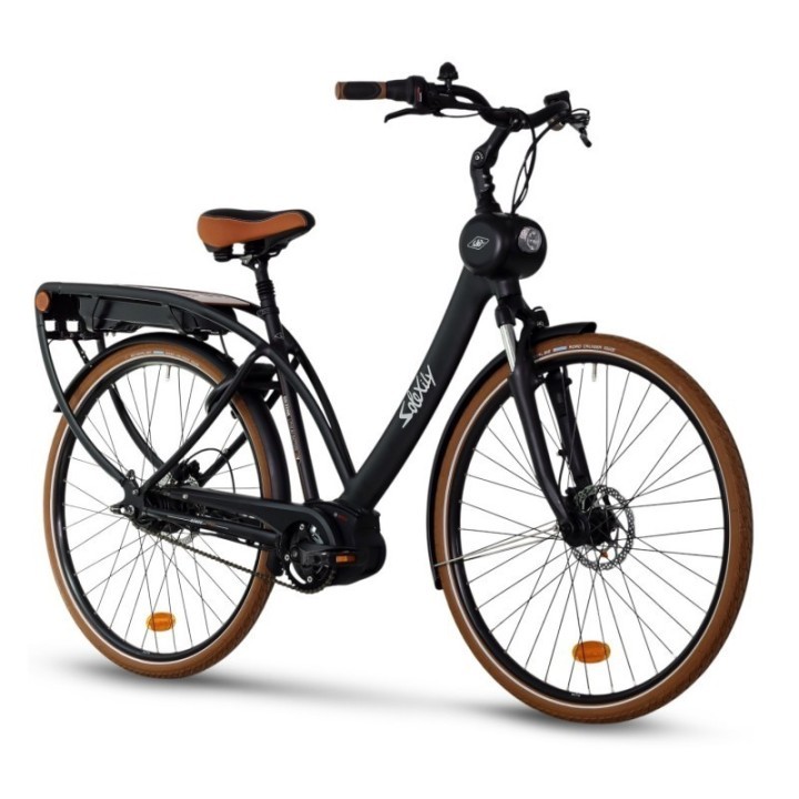 Solexity Infinity N8 -Taille L - Couleur Noir Rouge - 28\'\'-Bosch Perf G3