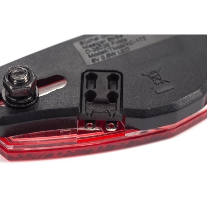 Éclairage LED pour vélo Dynamo TOUR StVZO conformé