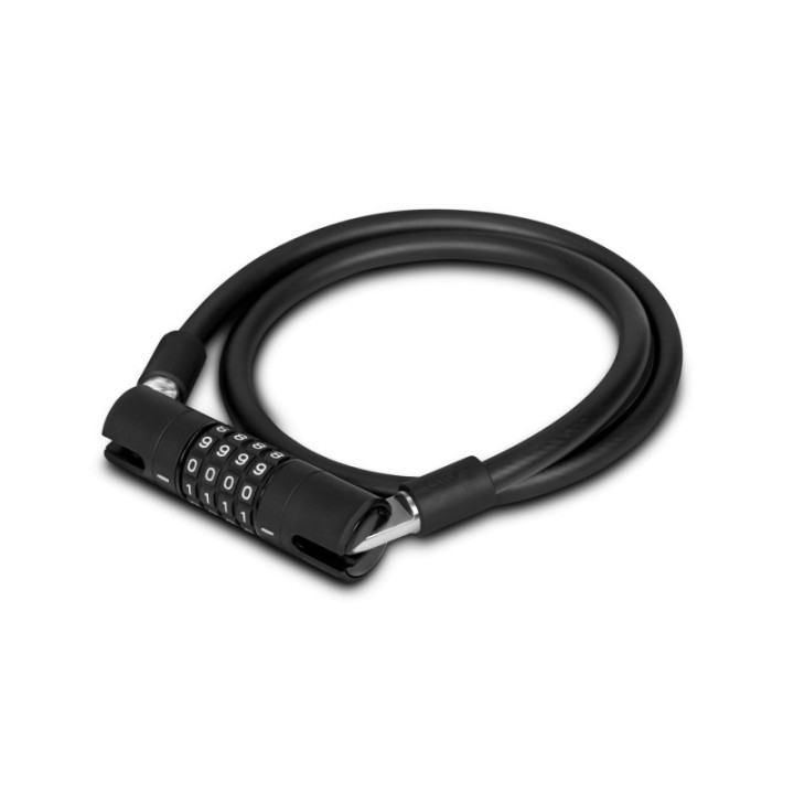 Serrures de câbles CORVID C avec câble en acier CORE+ et fixation EASY WING