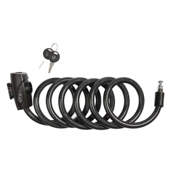 Serrure en spirale robuste avec câble en acier 12 mm