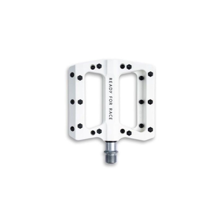 Pédales plates ultra-légères en thermoplastique technique