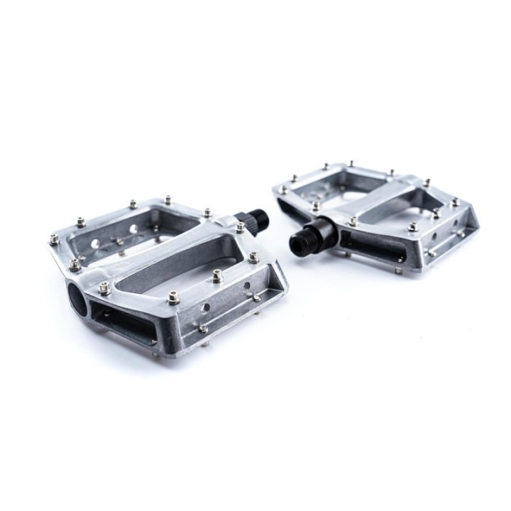Pédales plates en aluminium légers avec axe CrMo