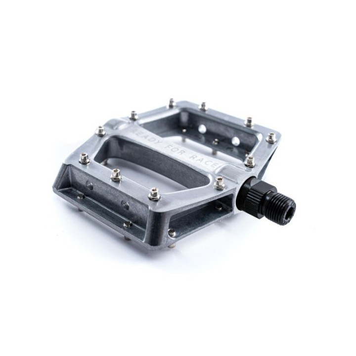 Pédales plates en aluminium légers avec axe CrMo
