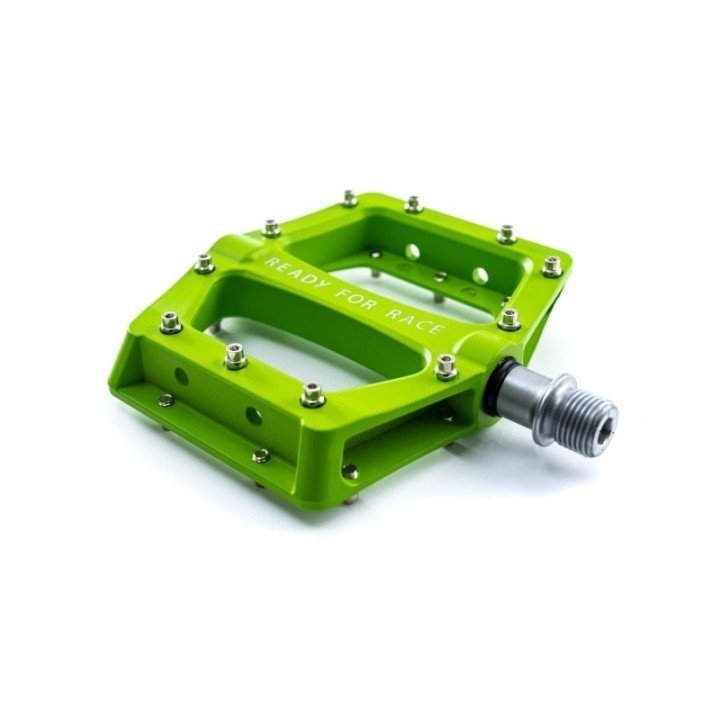 Pédales plates en aluminium légères avec roulements de haute qualité