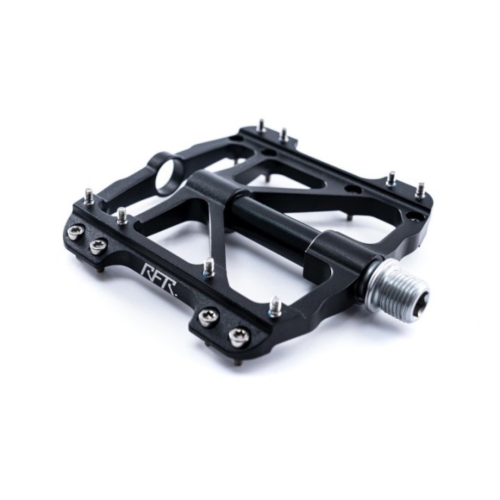 Pédale plate CNC haut de gamme avec design agressif et sécurité exceptionnelle