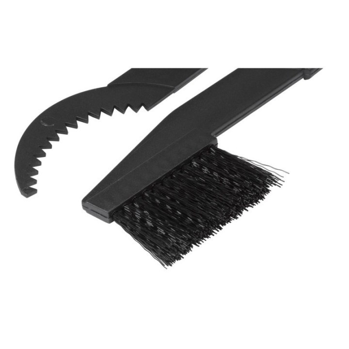 Kit de nettoyage pour pinions et équipements avec scraper et brosse nylon