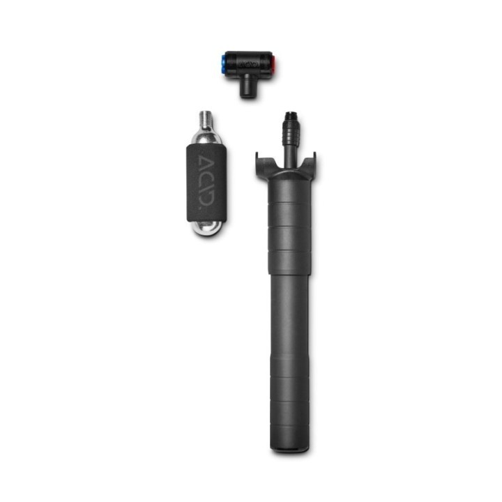 Pompe à air CO2 hybride mini pour vélo